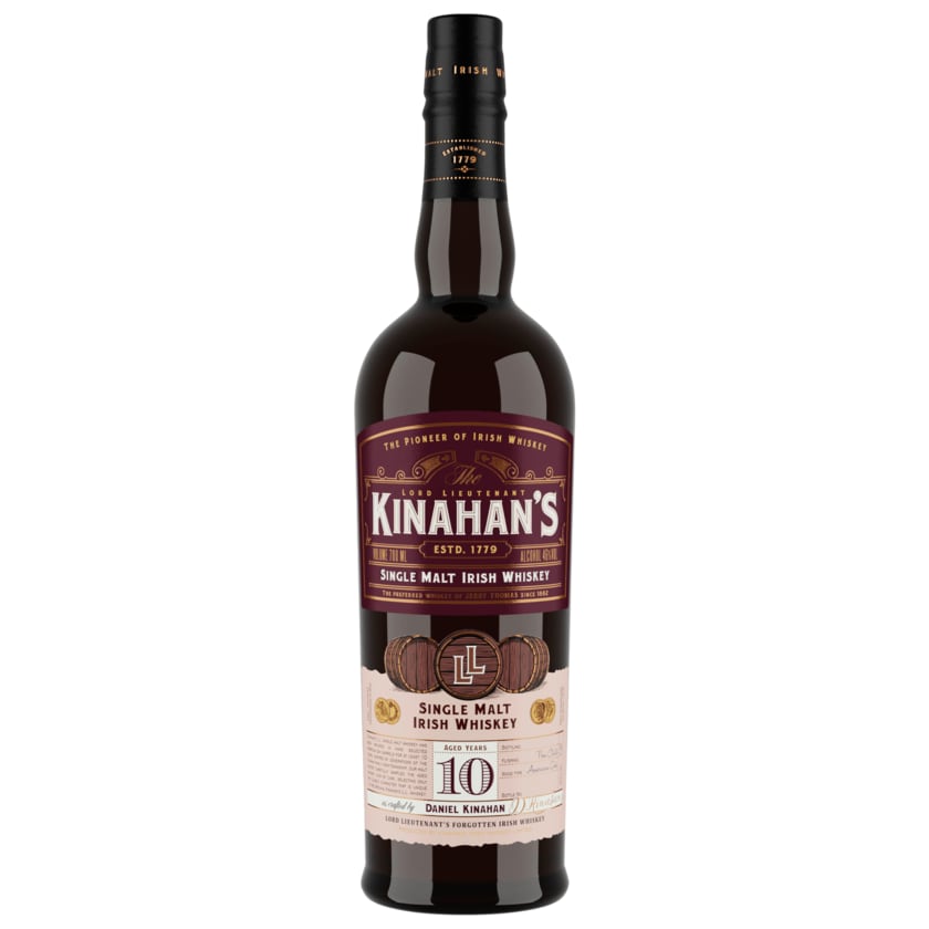 Kinahan's Single Malt Irish Whiskey 0,7l